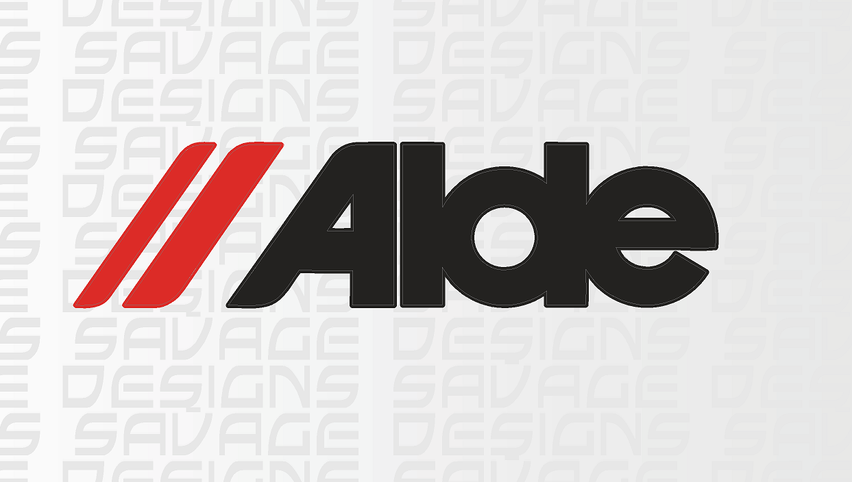 Alde Logo / Camper / Caravan Decals / Stickers Various Sizes