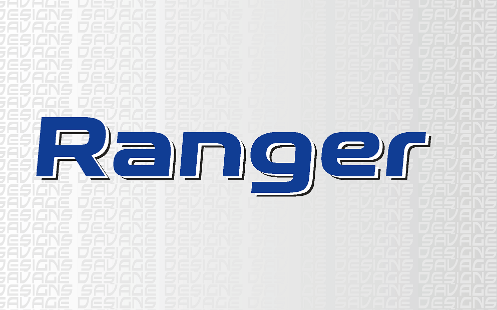 BAILEY RANGER SERIES 4 CARAVAN ROOF DECAL 22 inch x 4.5 inch / 56 x 12 cm