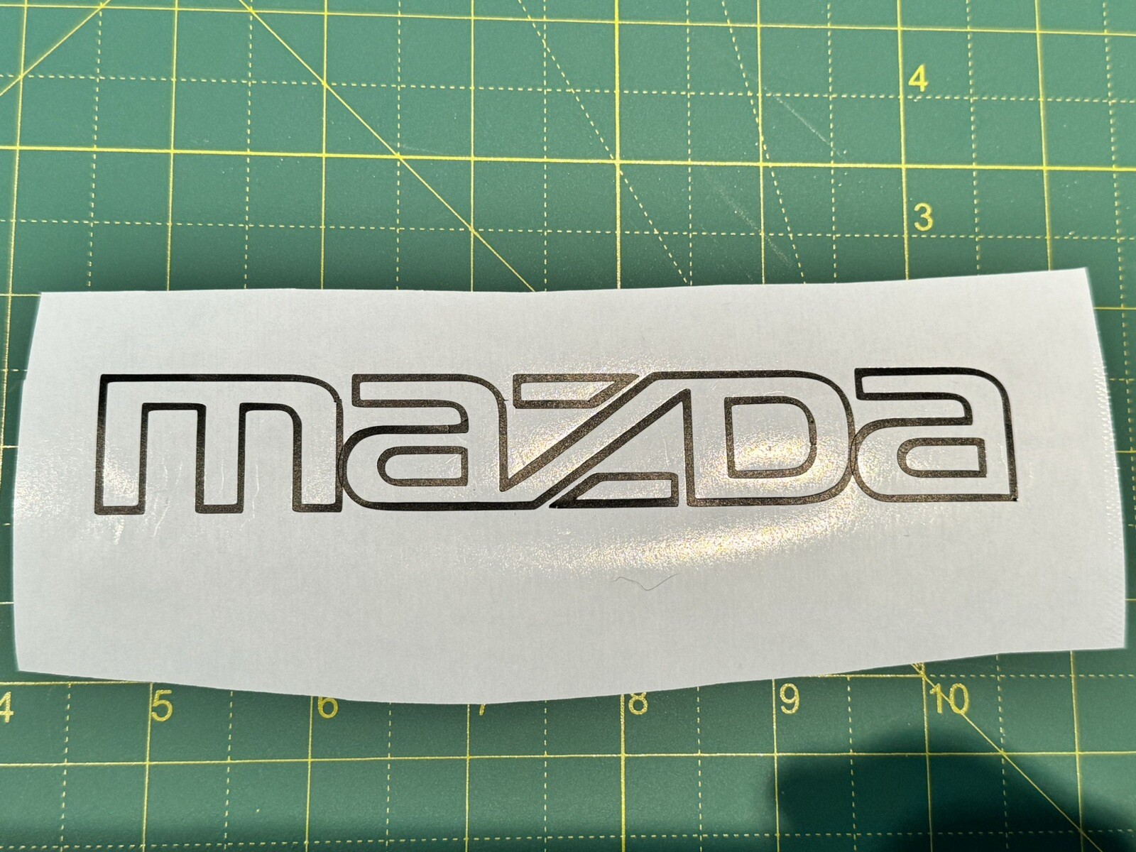 Mazda Front Bumper Sticker Dark Grey for Mazda MX-5