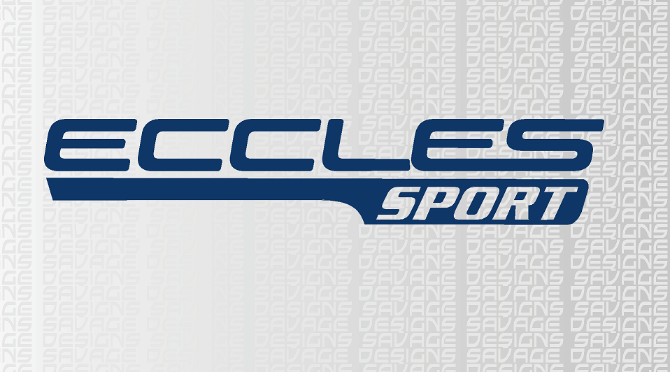 Eccles Sport Logo Decal / Stickers Pack Caravan Decals - 2 Pack