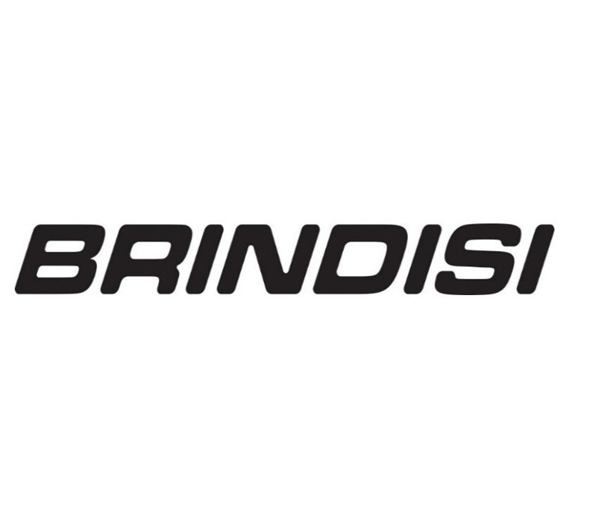 2 no, Bailey Caravan Brindisi Vinyl Sticker (Dark grey)