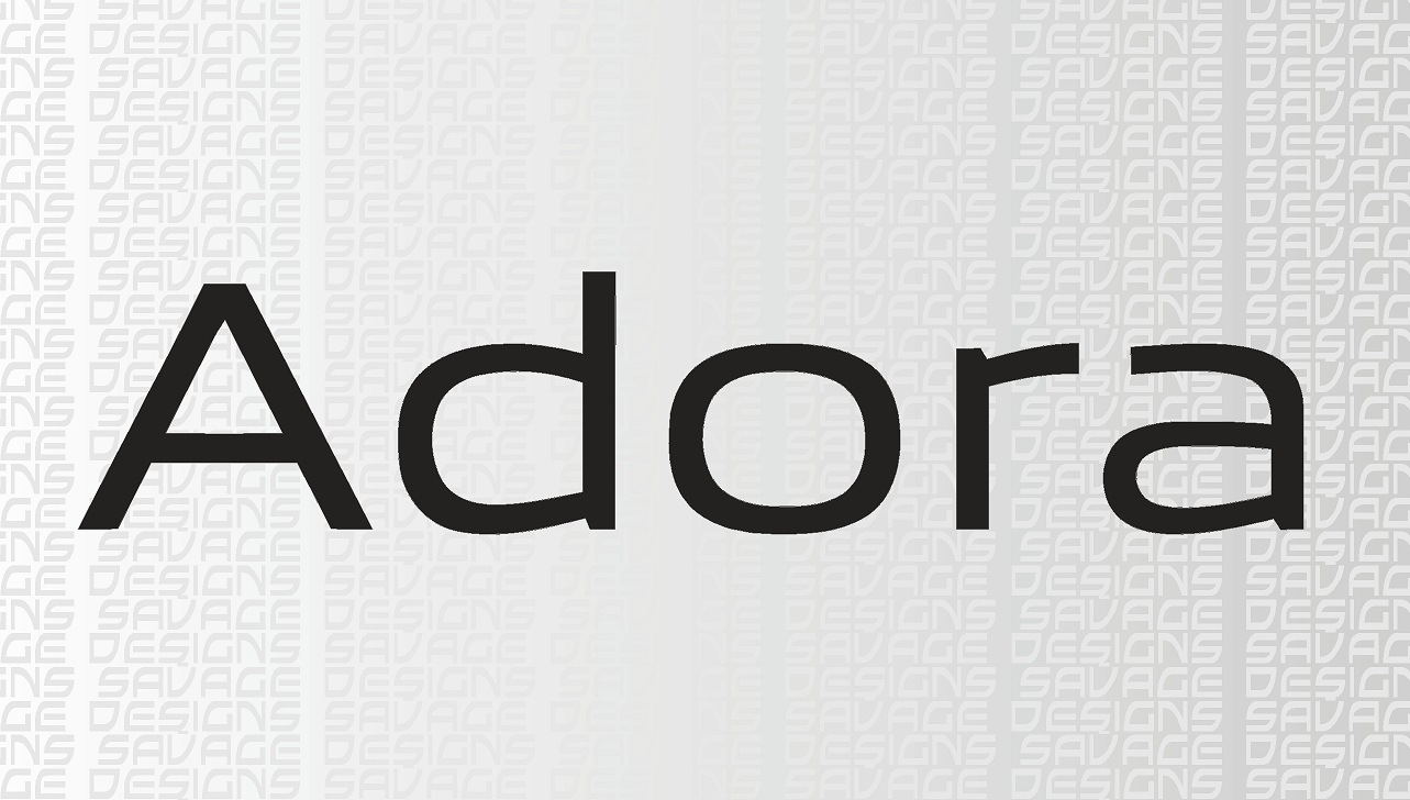 Adria Adora Motorhome/Caravan Decals - Stickers - Any Size - Any Colour
