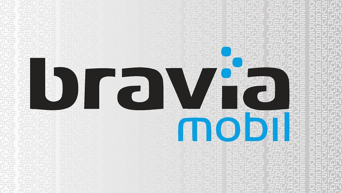 Bravia 2 Colour / Motorhome / Caravan Decals Various Sizes / Colours