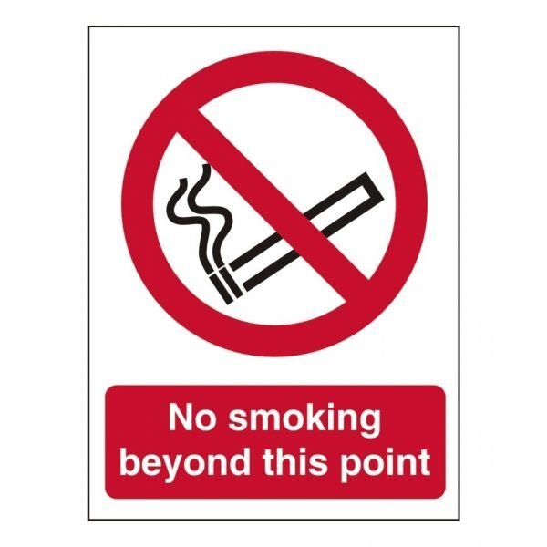 No Smoking Sign, Sticker - All Sizes & Adhesive Vinyl