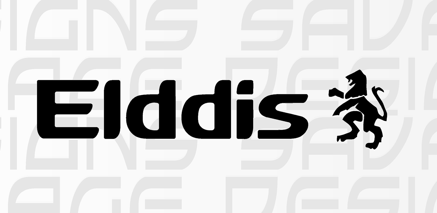 Elddis with Lion Caravan Decal