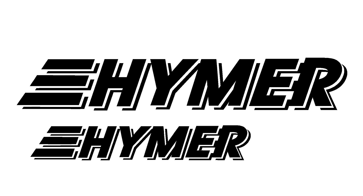 HYMER Motorhome Decals - Stickers - Any Size - Any Colour