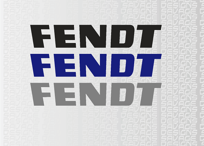 Fendt Caravan roof height decal