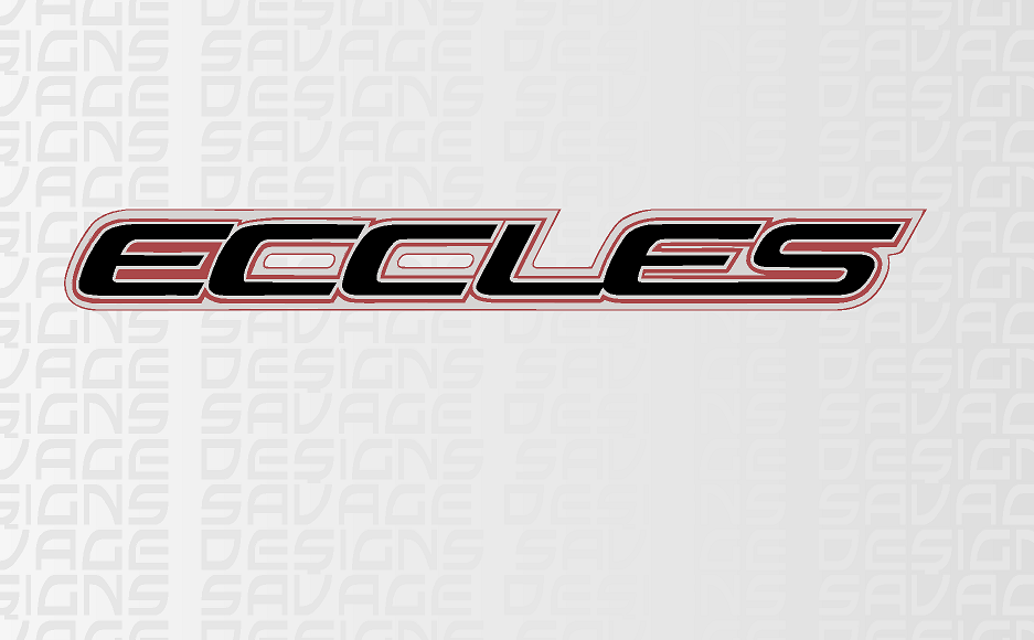 Eccles Colour / Motorhome / Caravan Decals Various Sizes / Colours