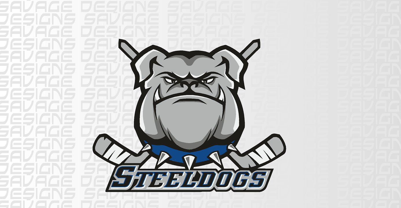 Sheffield SteelDogs Ice Hockey car bumper sticker / wall decal