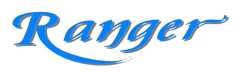 Bailey RANGER Caravan Vinyl Stickers - 550mm x 140mm - Good Quality