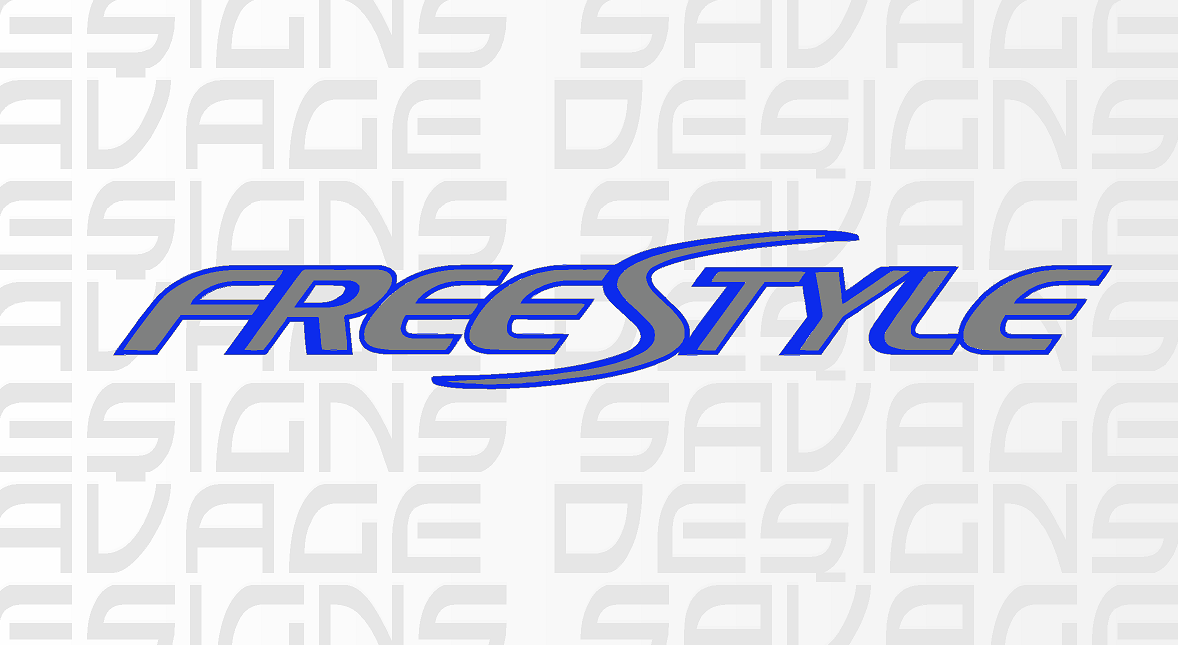 Freestyle Colour / Motorhome / Caravan Decals Various Sizes / Colours