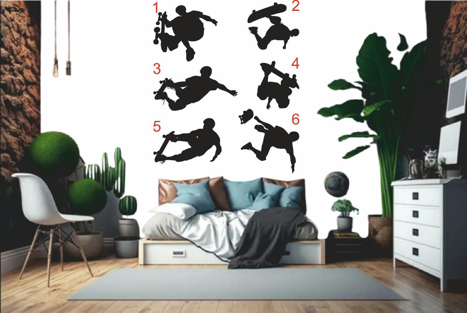 Skateboarder / Skateboarding Wall Decals