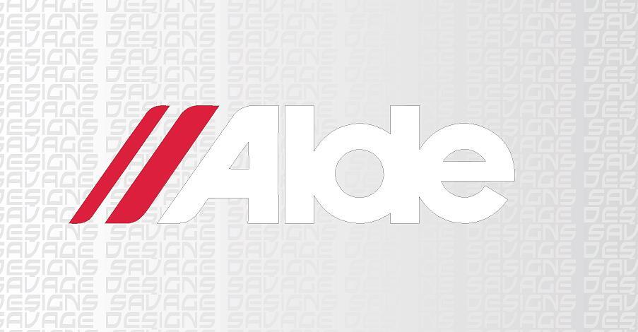 Alde Logo / Camper / Caravan Decals / Stickers Various Sizes
