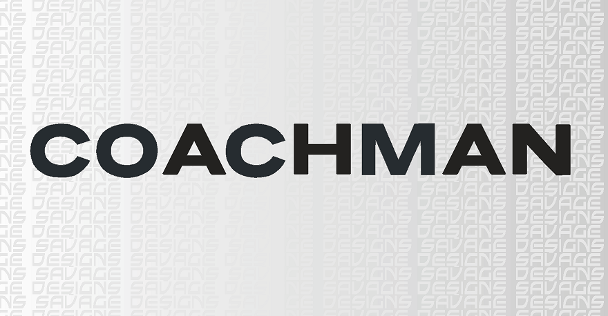 Coachman - Caravan / Motorhome Decals - Various Sizes / Colours