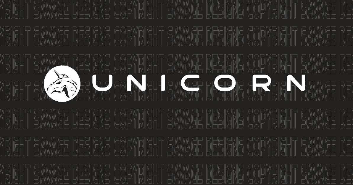 1 x white unicorn with white circle unicorn / Caravan Decal/Stickers / Any Size
