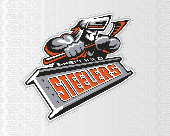 Sheffield Steelers Printed Vinyl Sticker