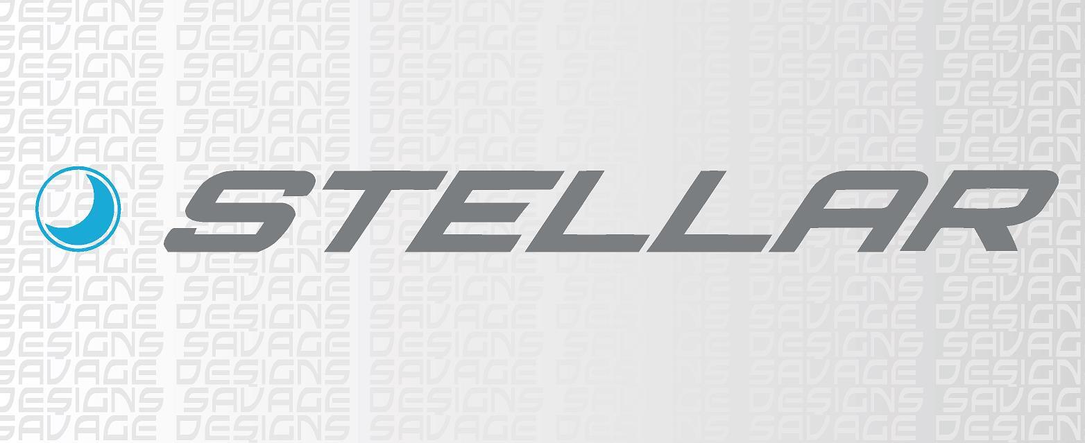 lunar Stella Caravan Decals Stickers various sizes