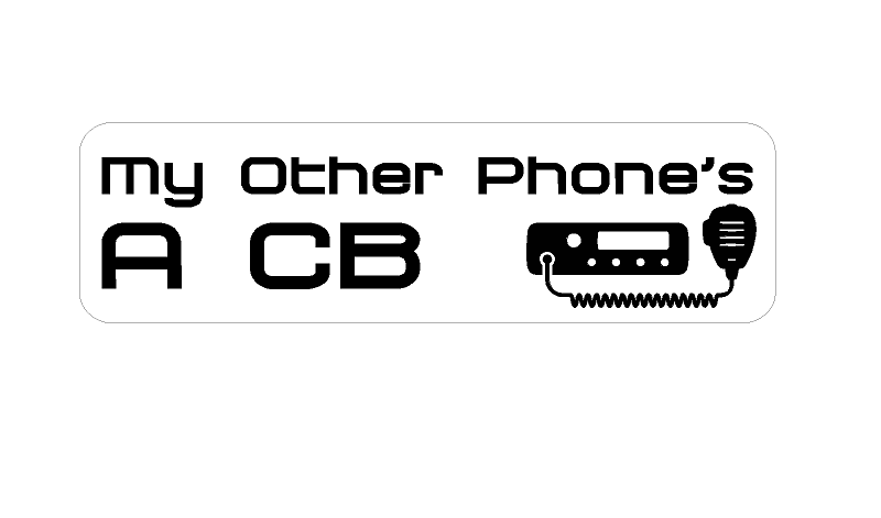 CB Stickers - CB Car Bumper Sticker